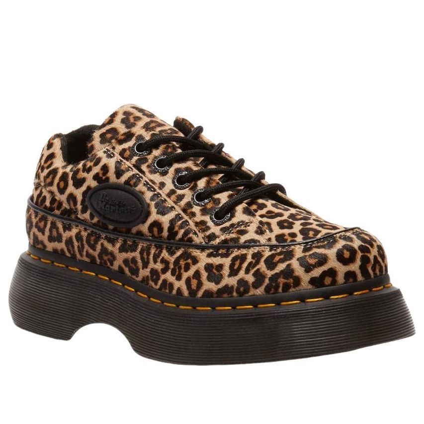 (WMNS) Dr. Martens Buzz 5-Eye Leopard Shoes 'Leopard' 41011200