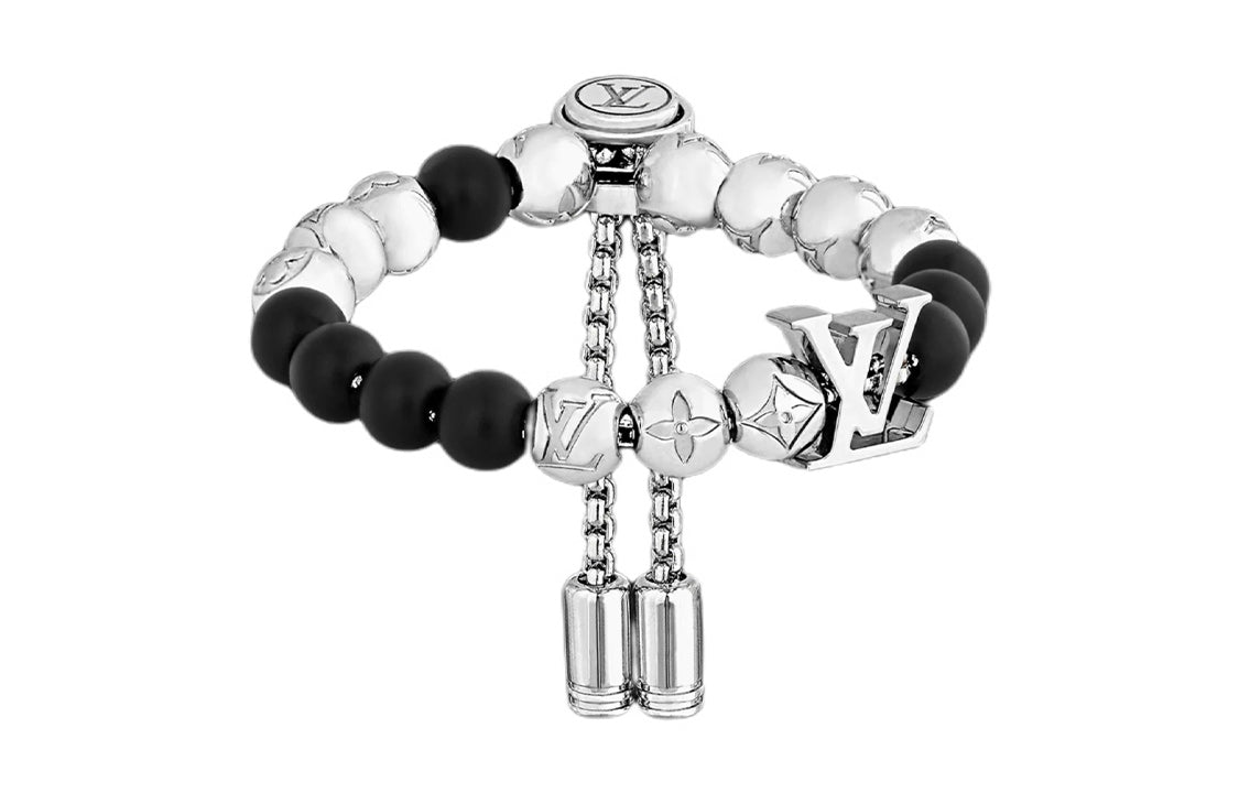 LOUIS VUITTON Monogram Beads Bracelet