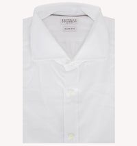 Brunello Cucinelli Plain Long-Sleeve Shirt