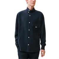 HERMES Shirts Men Blue
