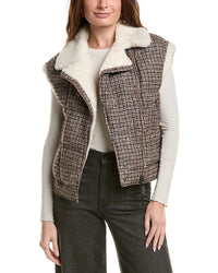 Brunello Cucinelli Check-Print Goose-Down Gilet