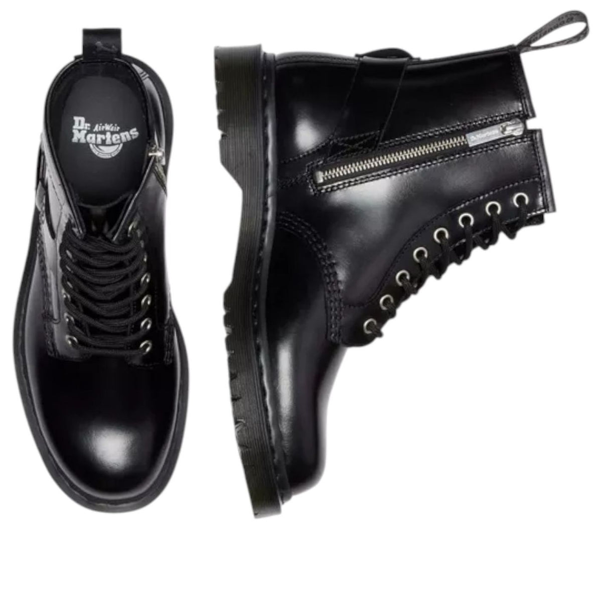 Dr. Martens 1460 Harness Lace Up Boots 'Black' 41388001