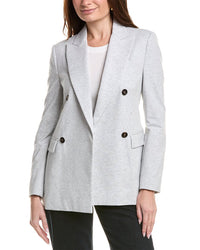 Brunello Cucinelli Double-Breasted Tailored Blazer
