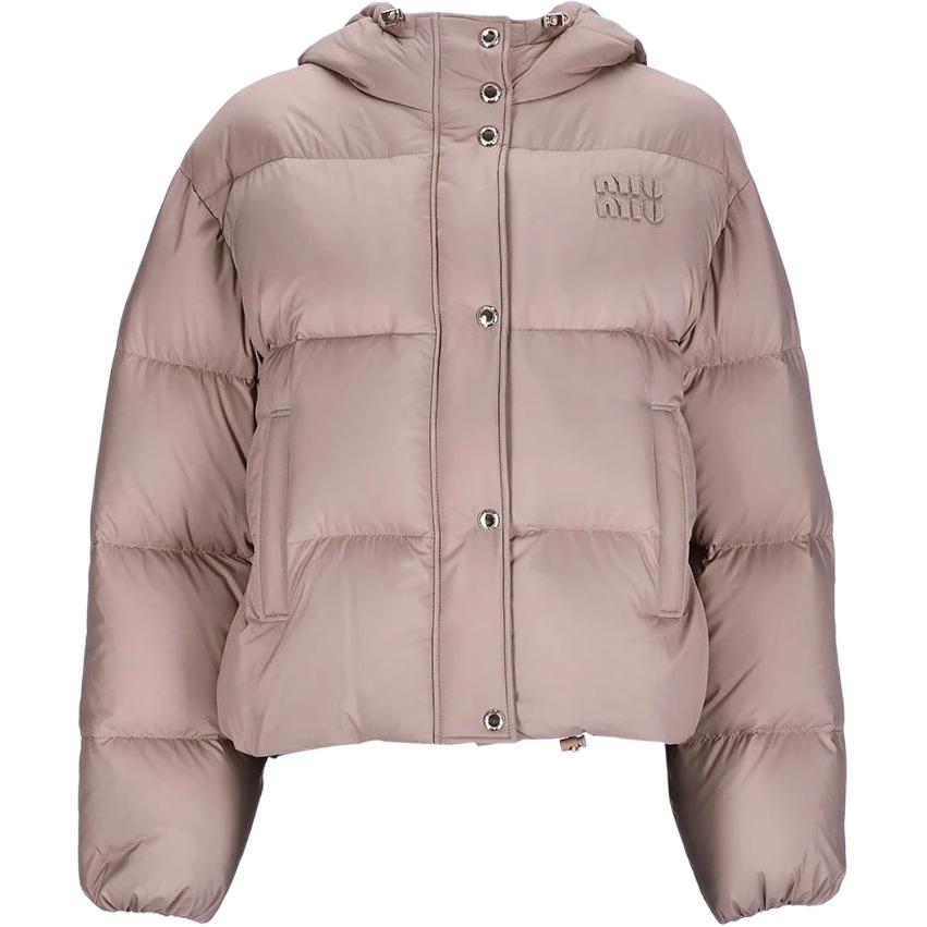 MIU MIU Hooded Down Jacket