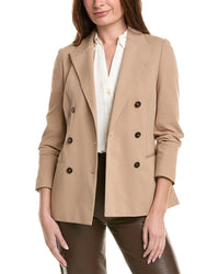 Brunello Cucinelli Double-Breasted Button Blazer
