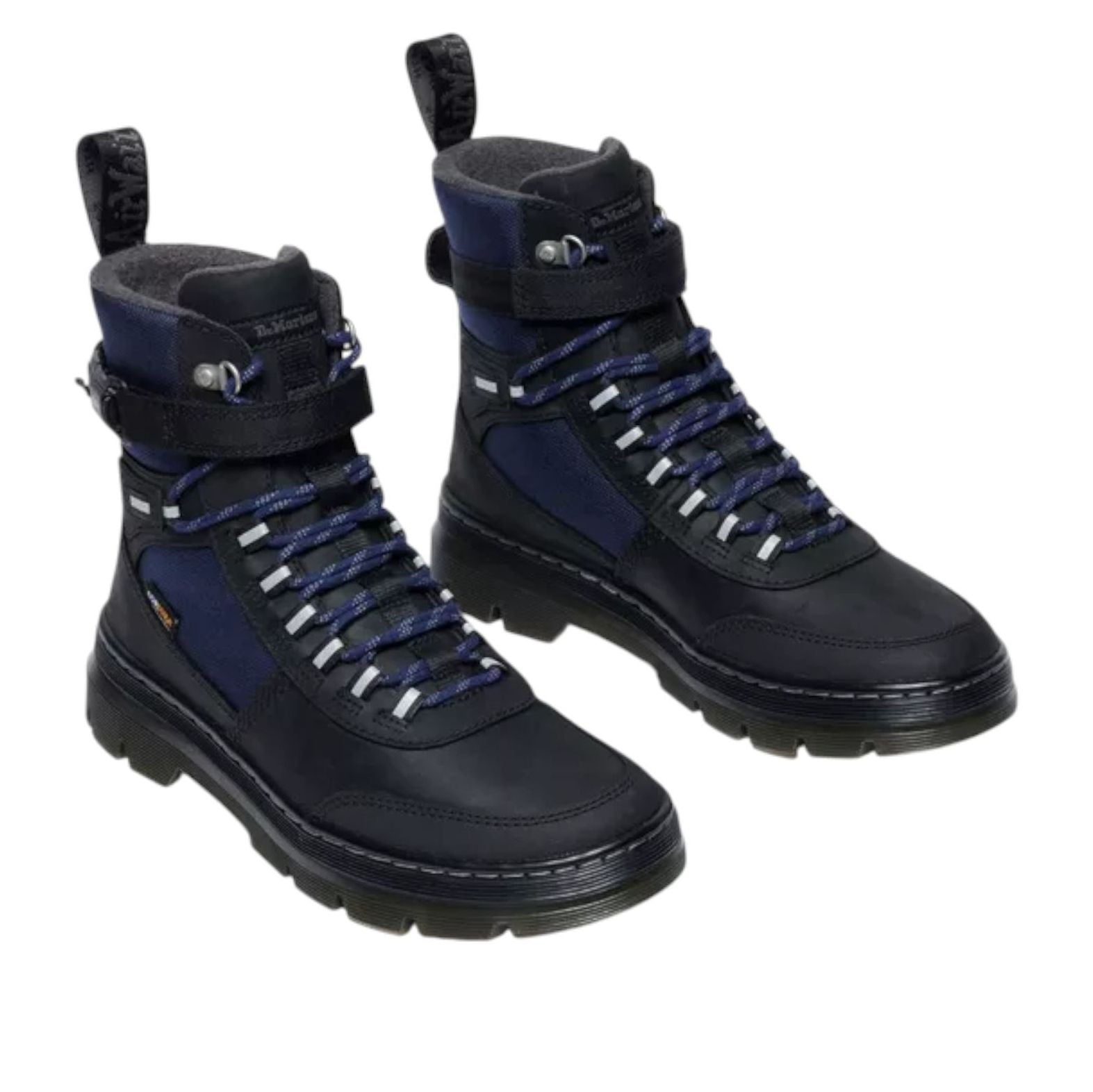 Dr. Martens Combs Tech WX Utility Boots 'Black Midnight Blue' 41534400