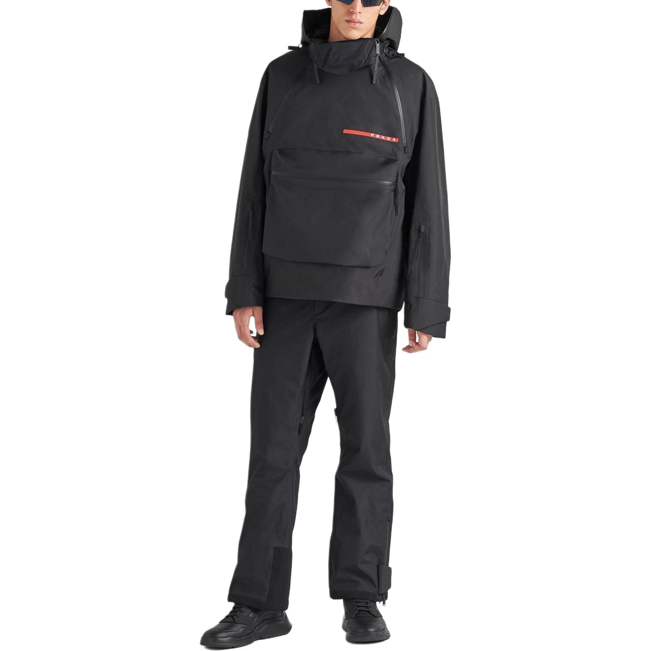 PRADA Extreme-Tex Snowboard Jacket Jackets Coats Men's Black