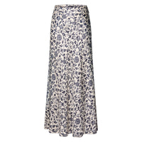 LOUIS VUITTON Botanical Print Flared Maxi Skirt