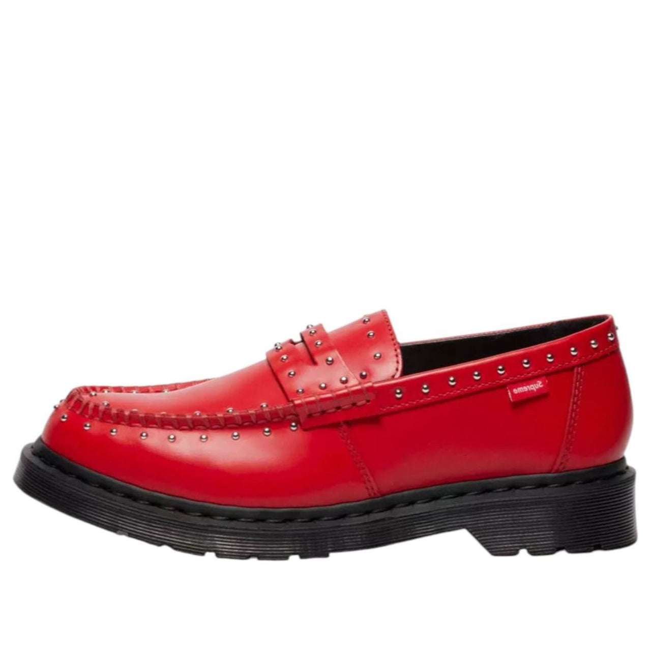 Dr. Martens x Supreme Studded Penton Loafer 'Red' 41873600