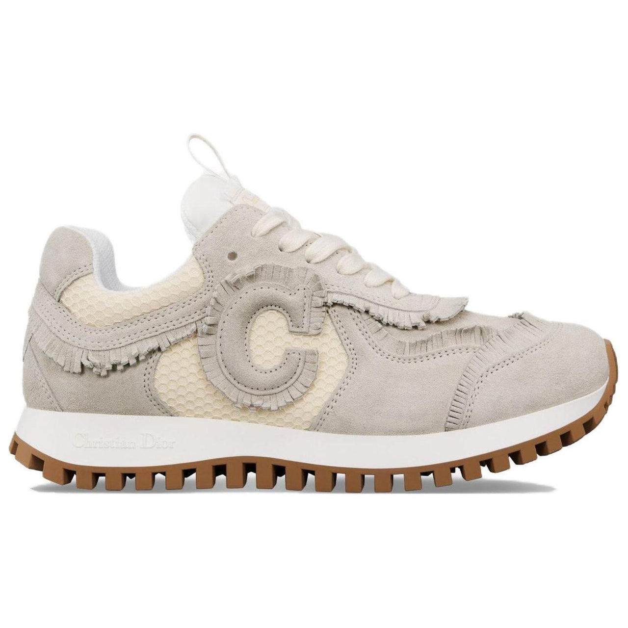 DIOR C'est Dior Low Top Casual Shoes Women's Ecru
