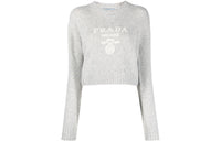 PRADA Logo intarsia Cashmere Jumper