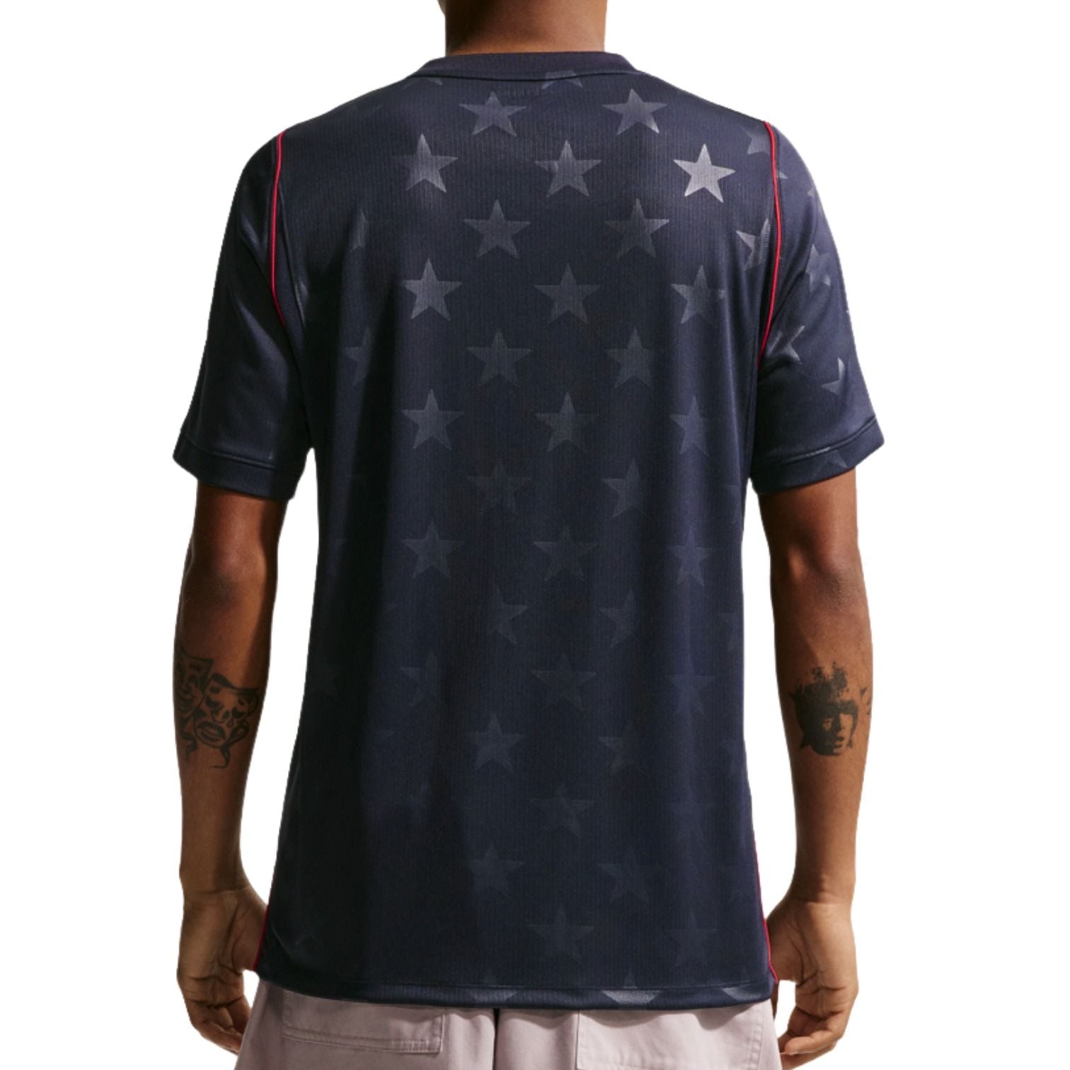 Nike USMNT 2026 Stadium Away Dri-FIT Replica Jersey 'Dark Obsidian University Red Pure Platinum' IB5395-475