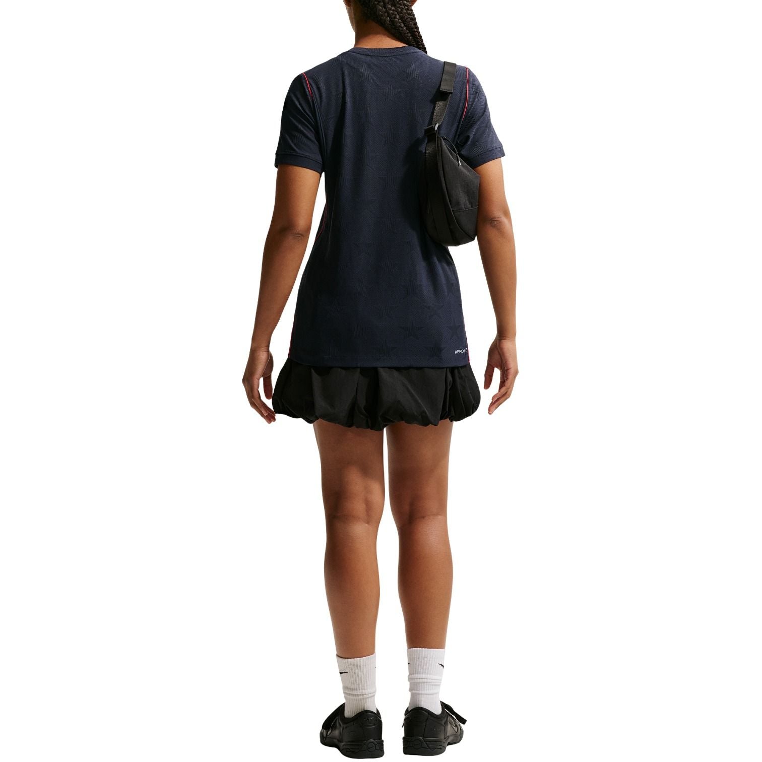 (WMNS) Nike USWNT 2026 Match Away Aero-FIT Authentic Jersey 'Dark Obsidian University Red Pure Platinum' IB5264-476