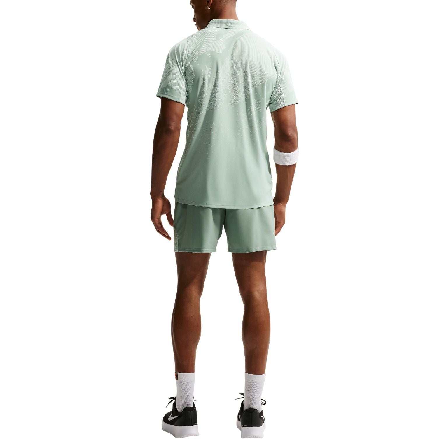Nike Court Slam Dri-FIT ADV Polo Shirt 'Steam Barely Green Black' IB1028-006