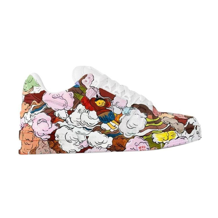 LOUIS VUITTON Trainer Low-Top Skateboard Shoes Unisex Multicolor