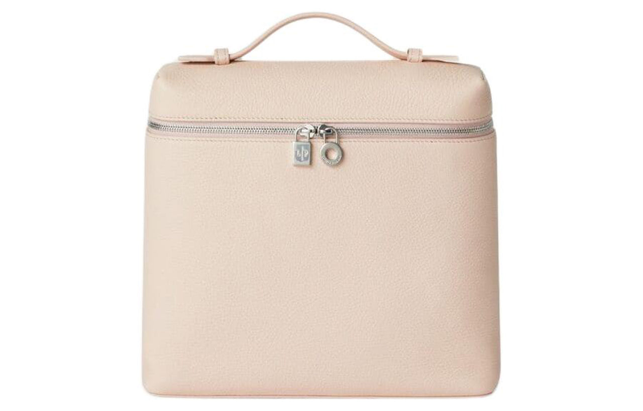 Loro Piana ExtraPocket Calfskin Tofu Bag Backpack Women's Campania Marble Color