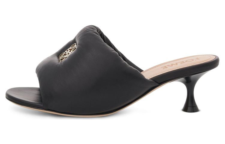 LOEWE Anagram Stylish Sandals Women's Black