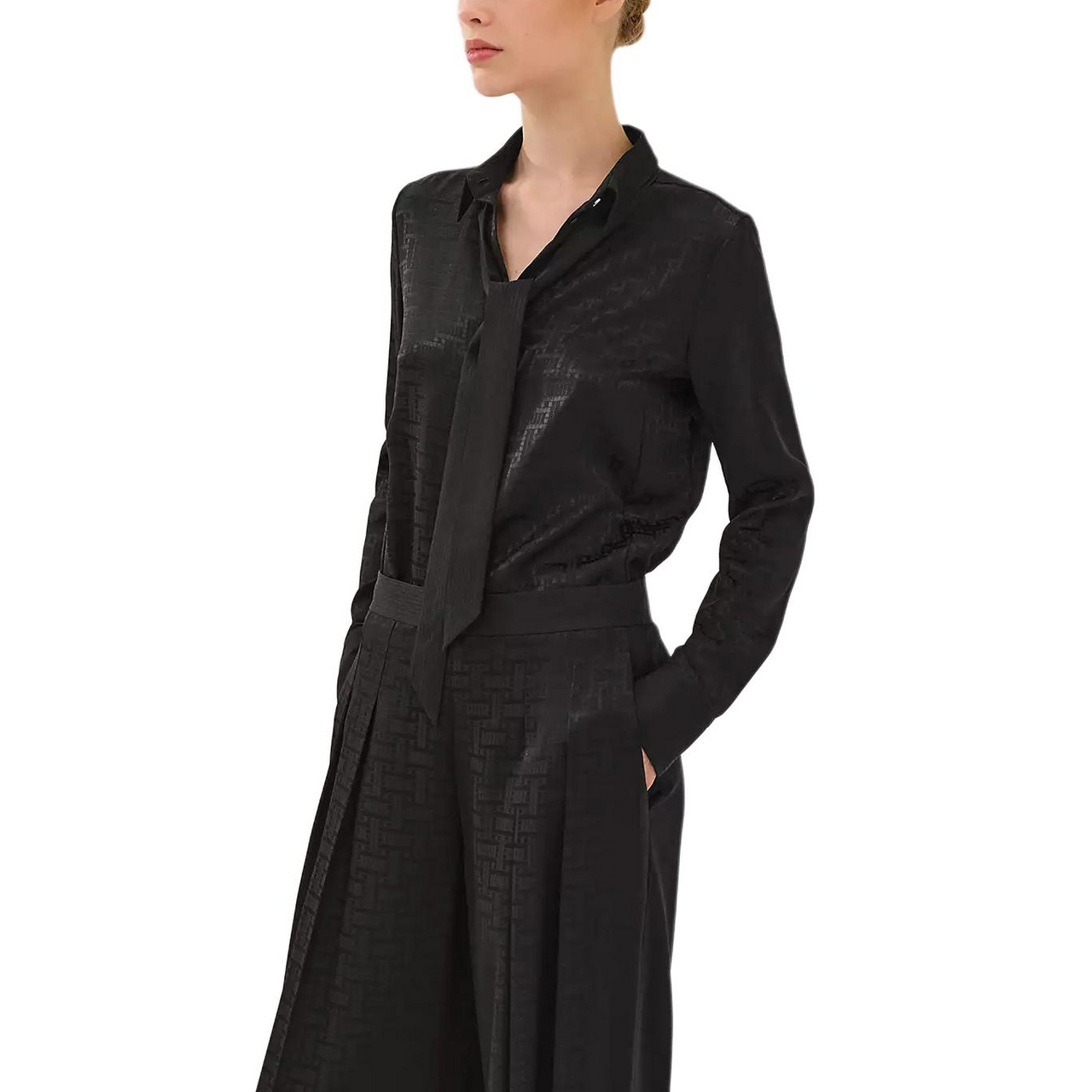 HERMES SS25 Shirt Women's Black