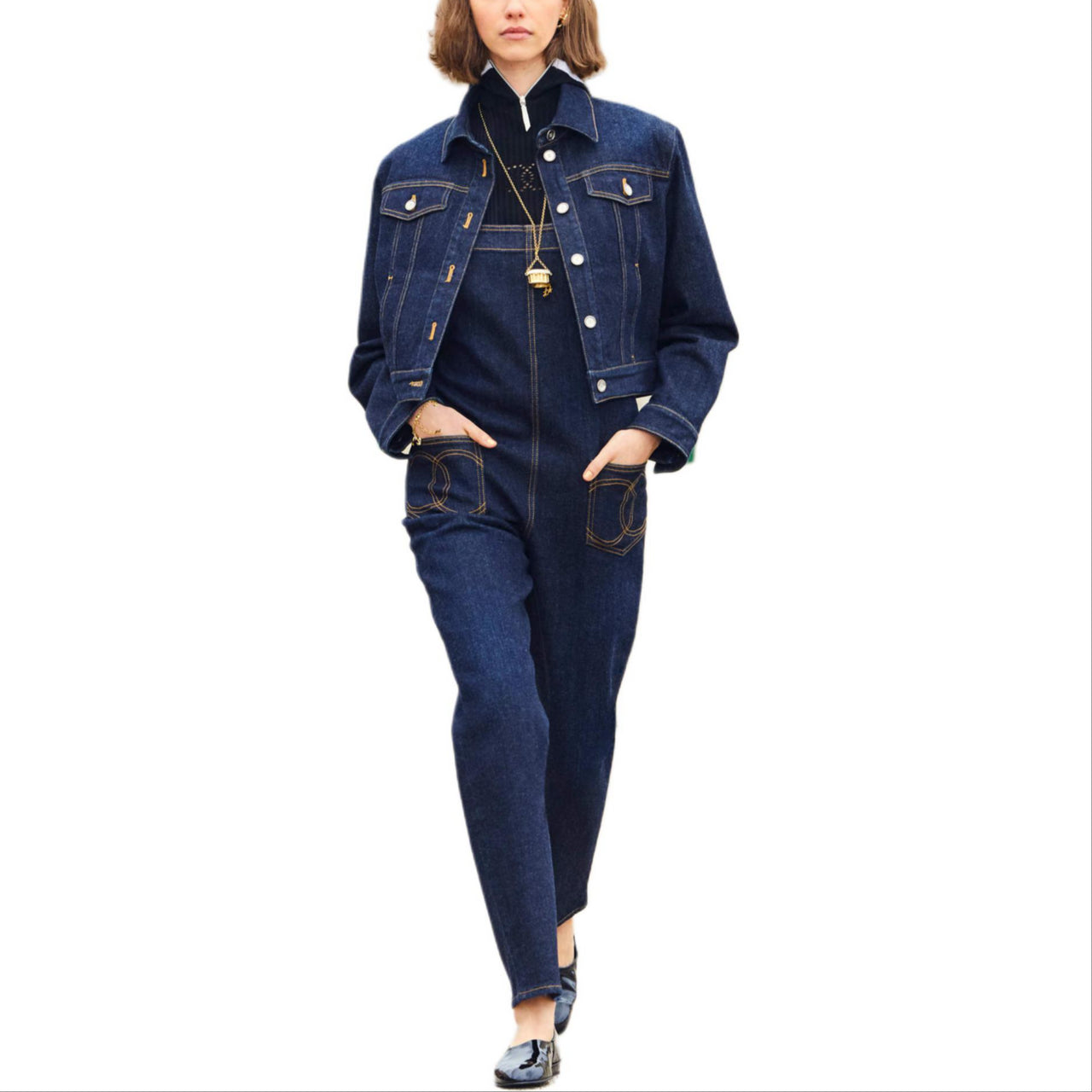 CHANEL 24 New Spring Arrivals Knitwear Women's Black