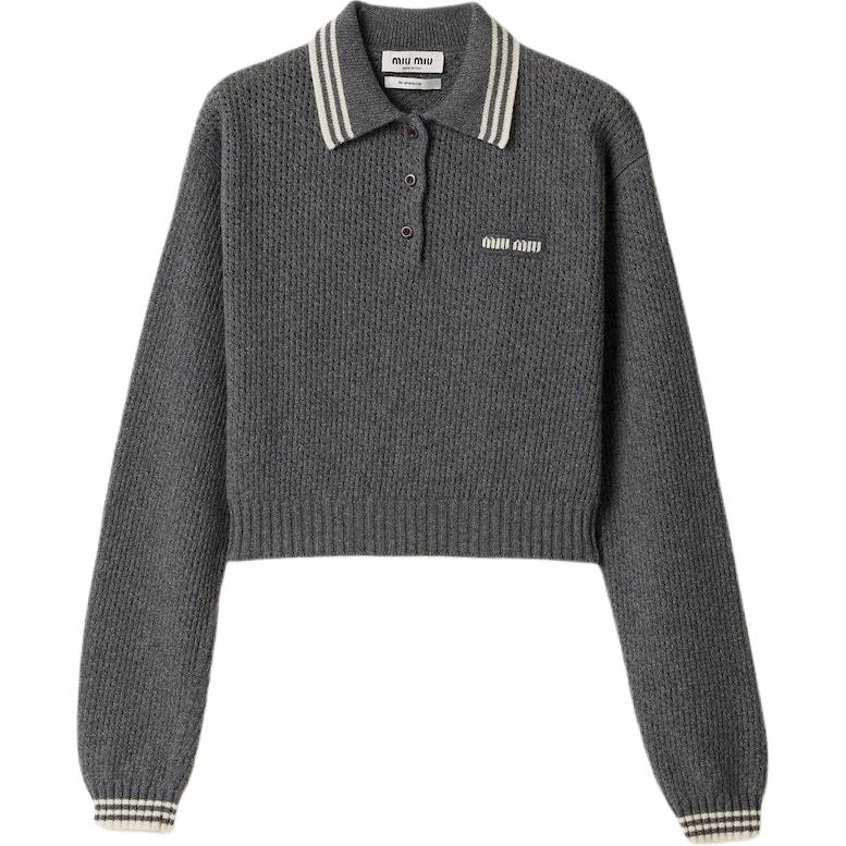 MIU MIU Sweater Women's Slate Gray