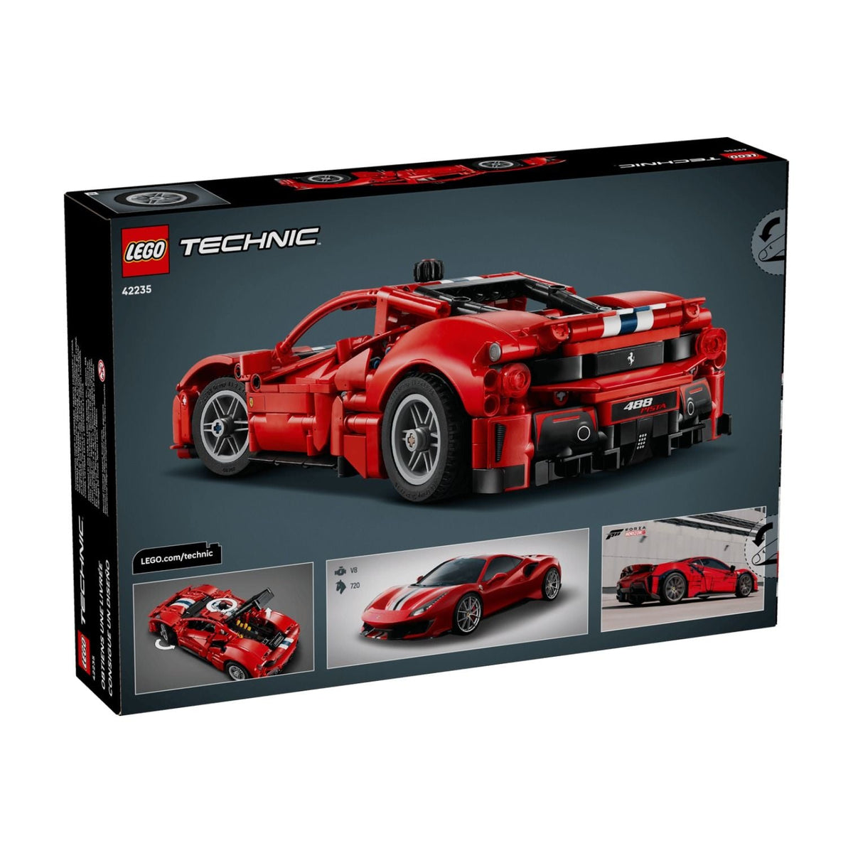 LEGO Technic Ferrari 488 Pista Car 42235