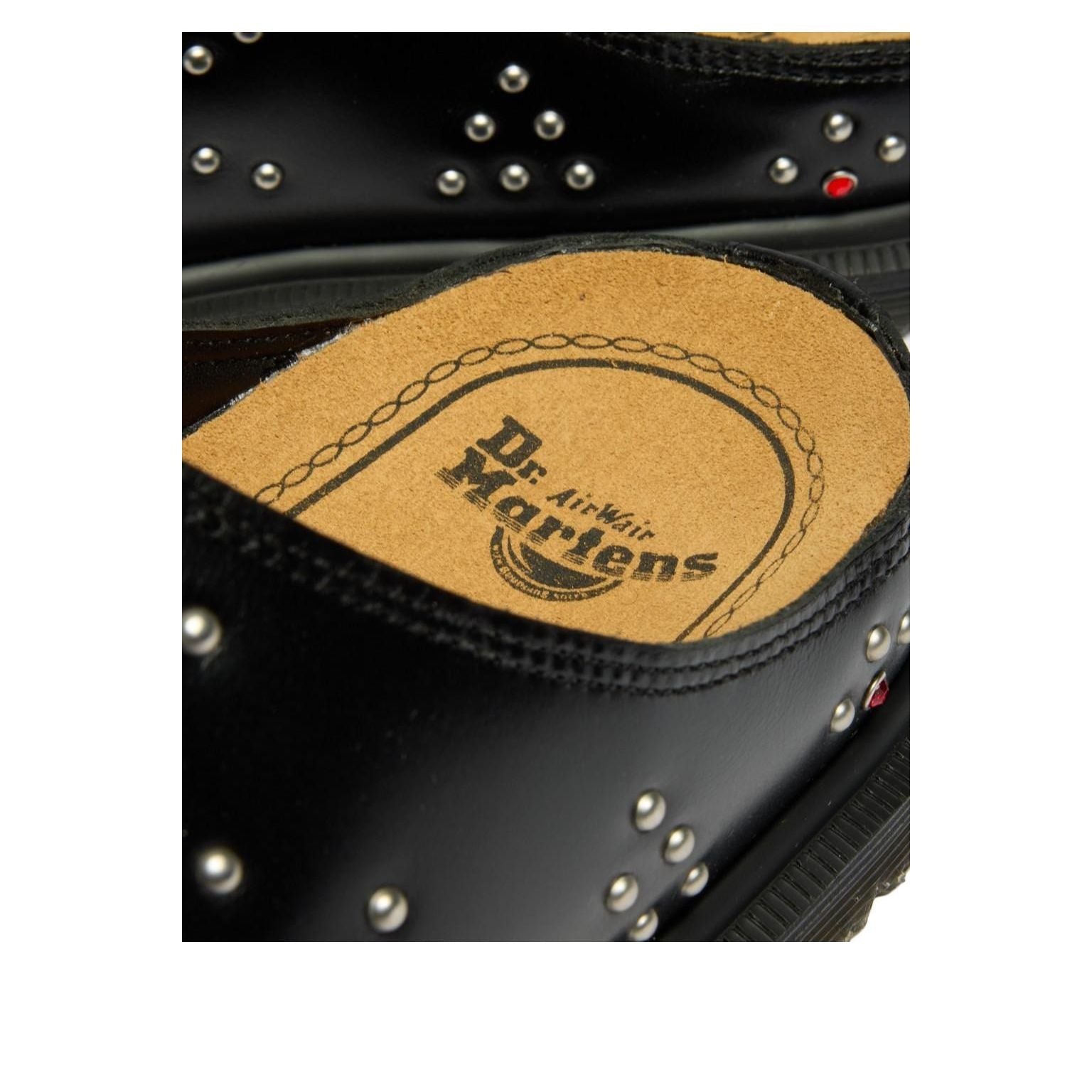 Dr. Martens San Leather Studded Mules 'Black' 42449001