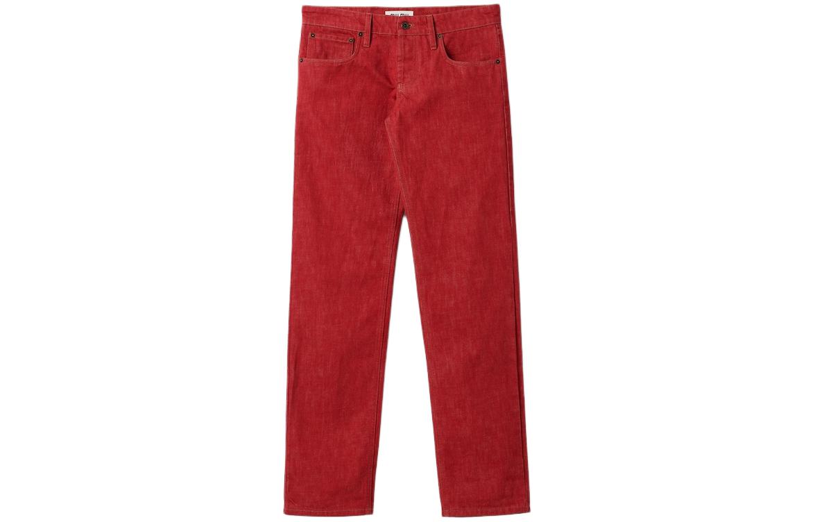 MIU MIU Jeans Women's Red