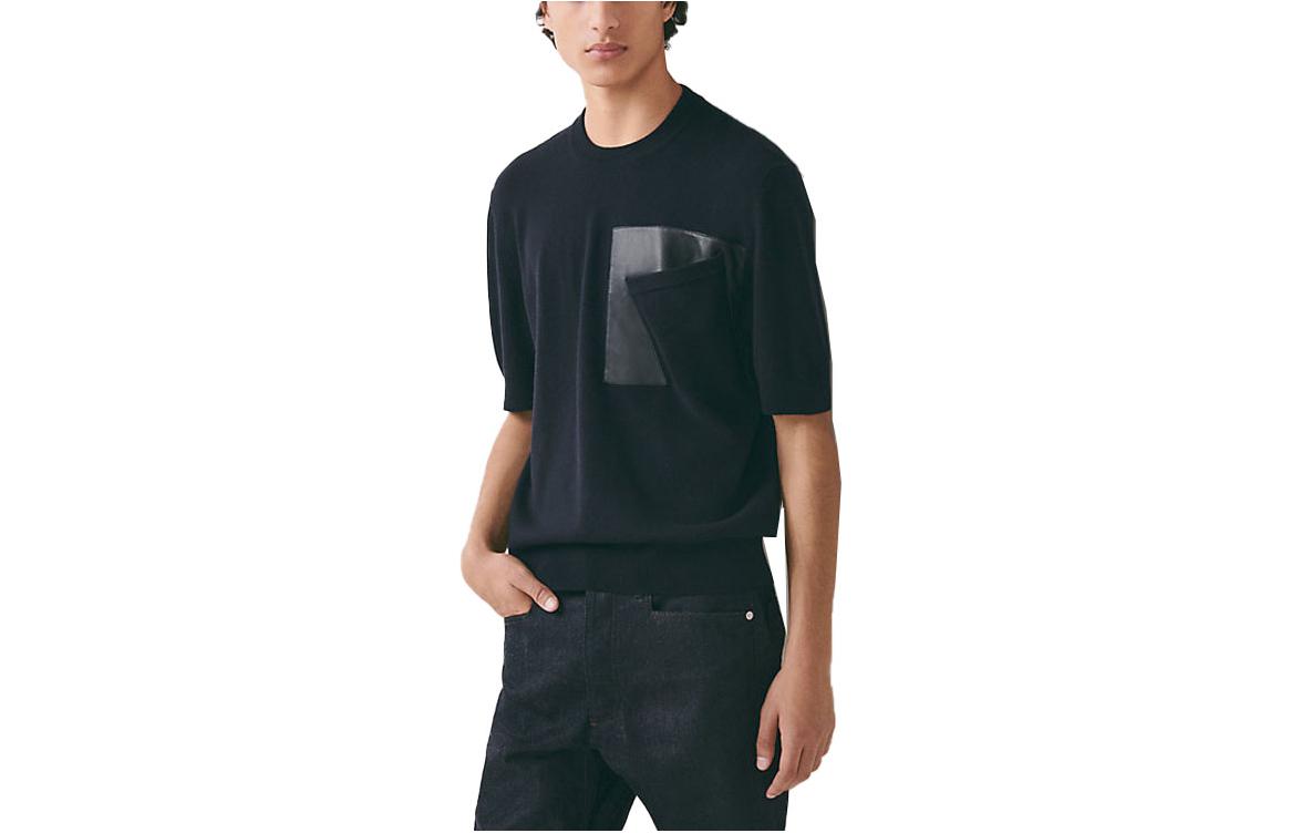 HERMES Sweaters Men Sea Blue