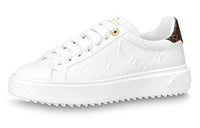 LOUIS VUITTON Time Out Sneakers 'White Monogram' Women's