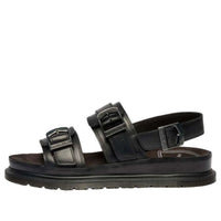 Dr. Martens San Two Strap Orleans Leather Sandals 'Black' 42841001