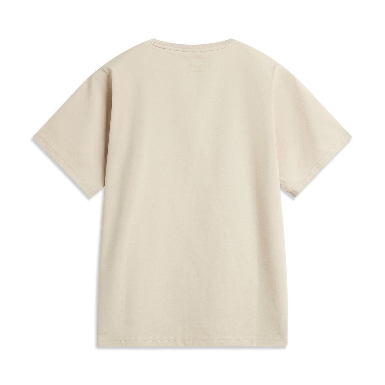 (WMNS) Li-Ning Panda Graphic Oversized T-shirt 'Light Brown' AHSUC04-7