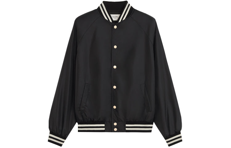 CELINE Baseball Jacket Men's Black