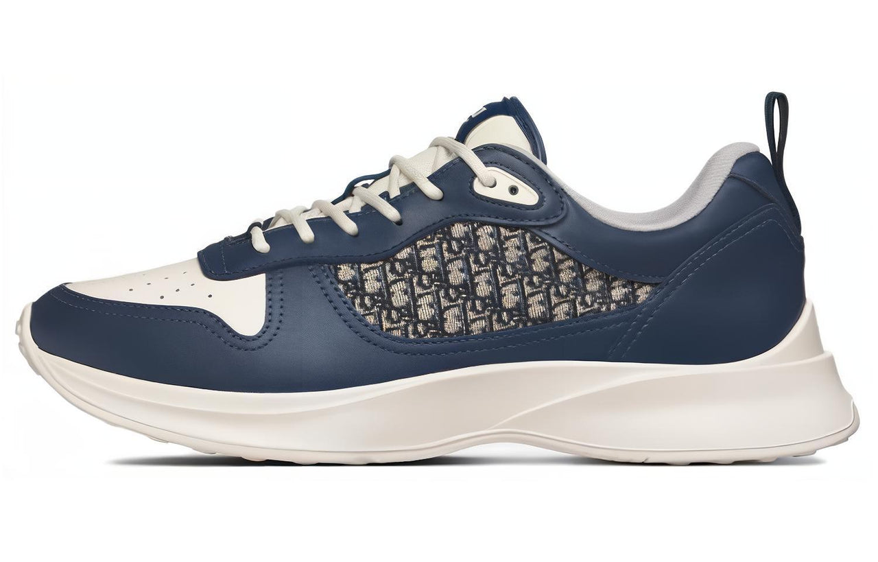 DIOR B25 Runner Navy Blue Oblique Jacquard