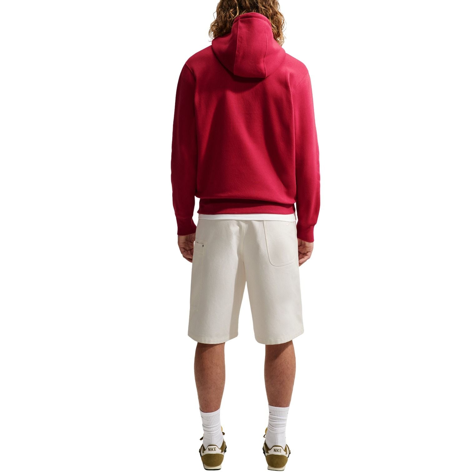 Nike Club Fleece Hoodie 'Tough Red White' FN3859-608