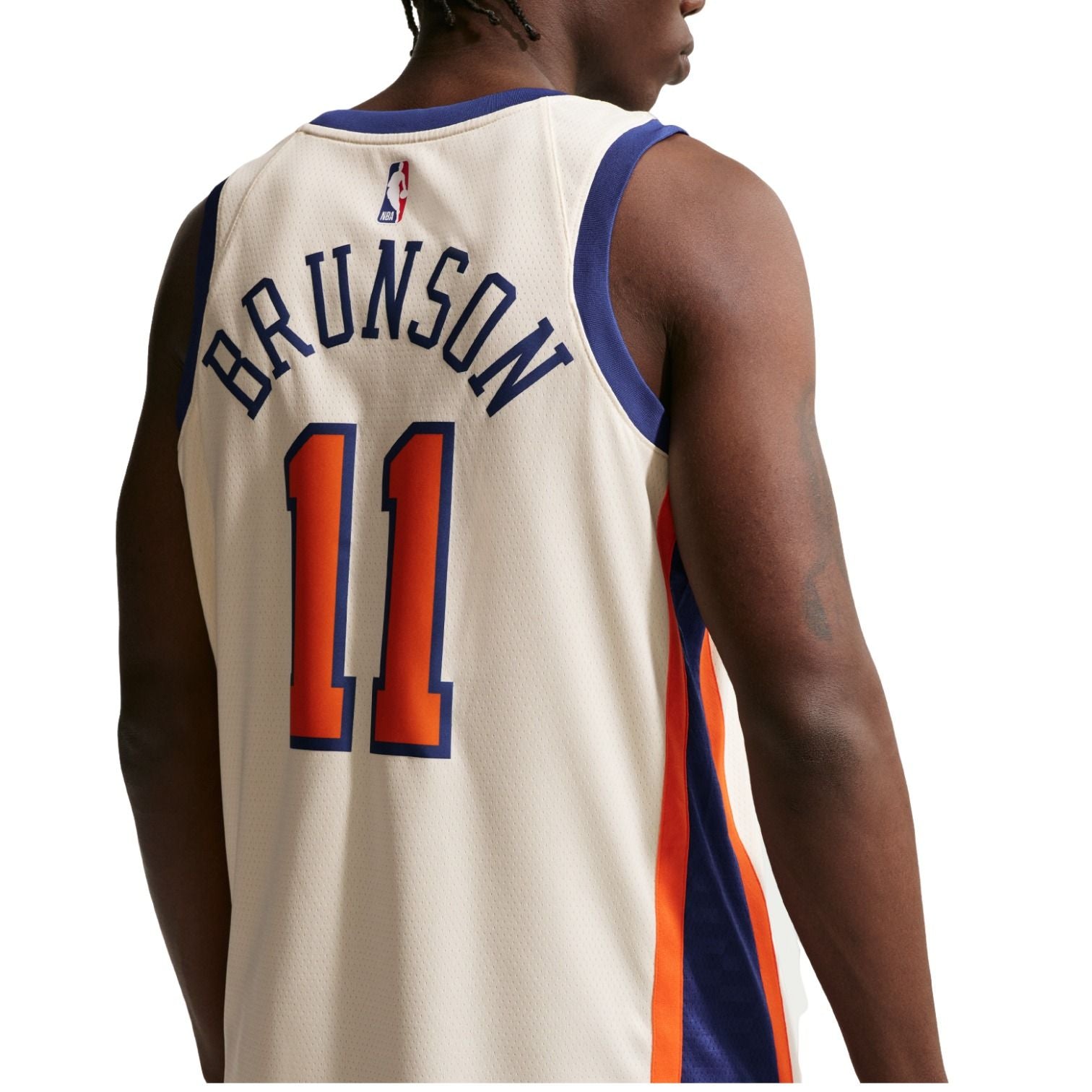 Nike NBA Jalen Brunson New York Knicks City Edition Jersey 'Natural' HM5989-123