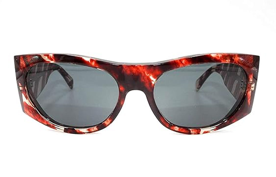 CELINE Irregular Shape Sunglasses Women's Red