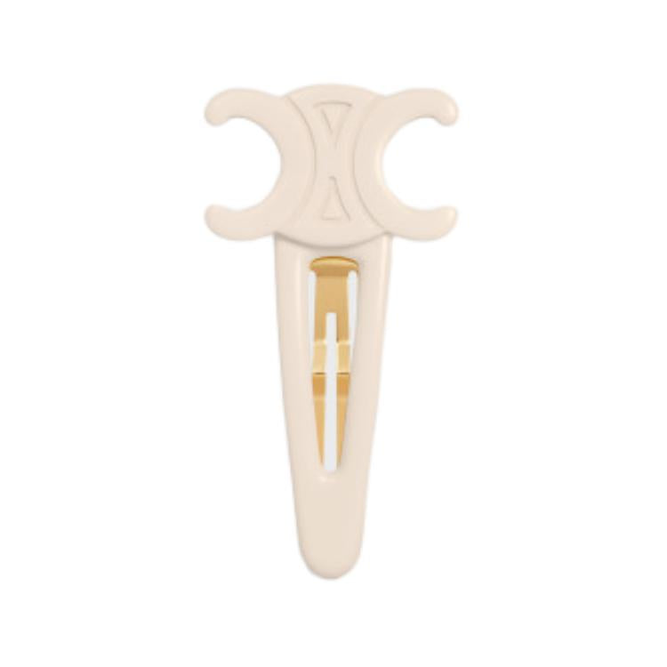 CELINE Large Snap Hair Clip In Acetate And Steel