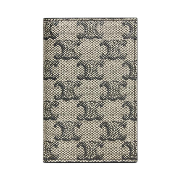CELINE Canvas Card Holder Men's Beige