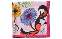 PRADA Silk Scarves Women's Pink