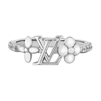 LOUIS VUITTON Metal Rings Women's Silver
