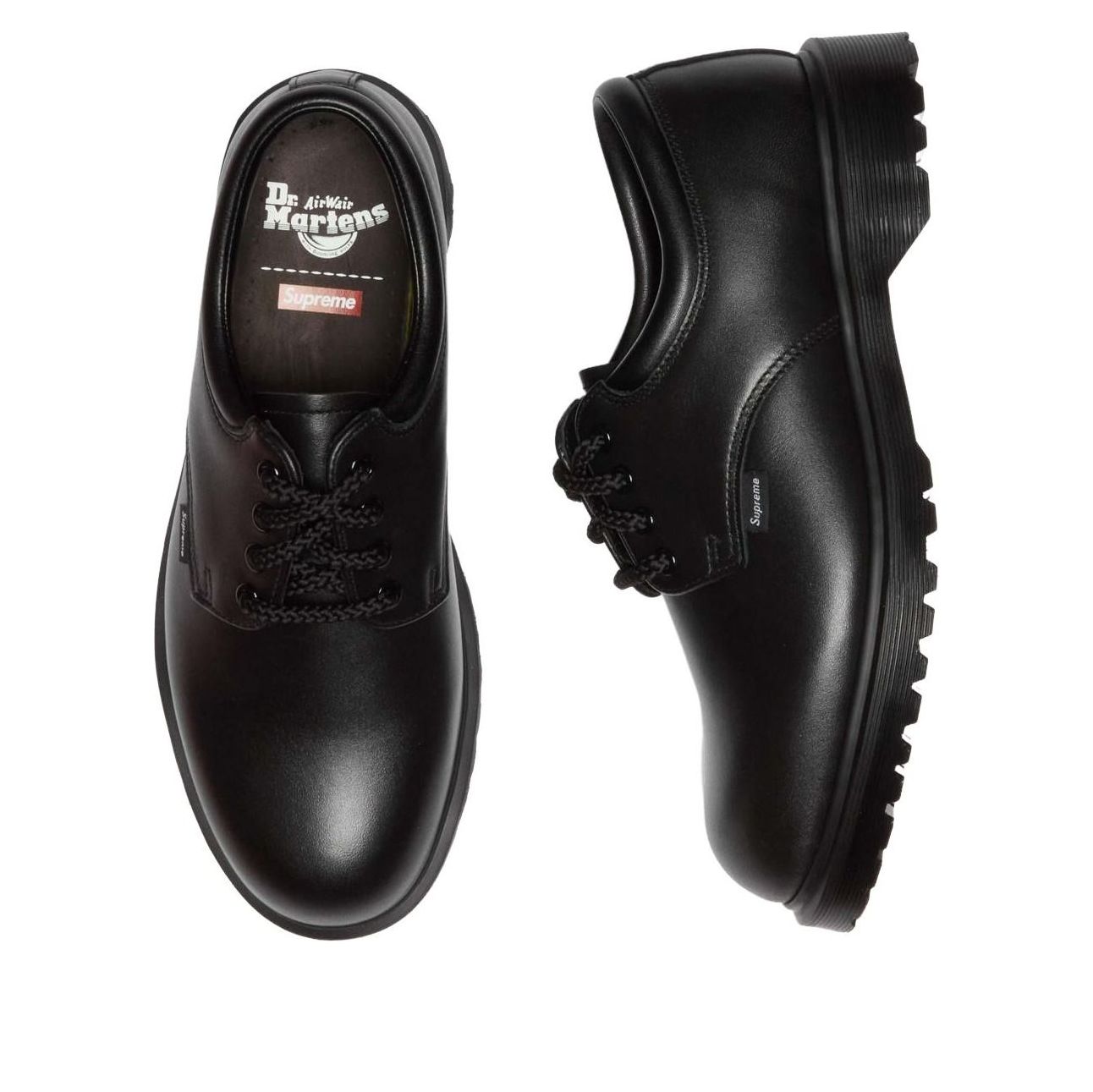 Dr. Martens x Supreme Postal 4-Eye Shoe 'Black' 43010001