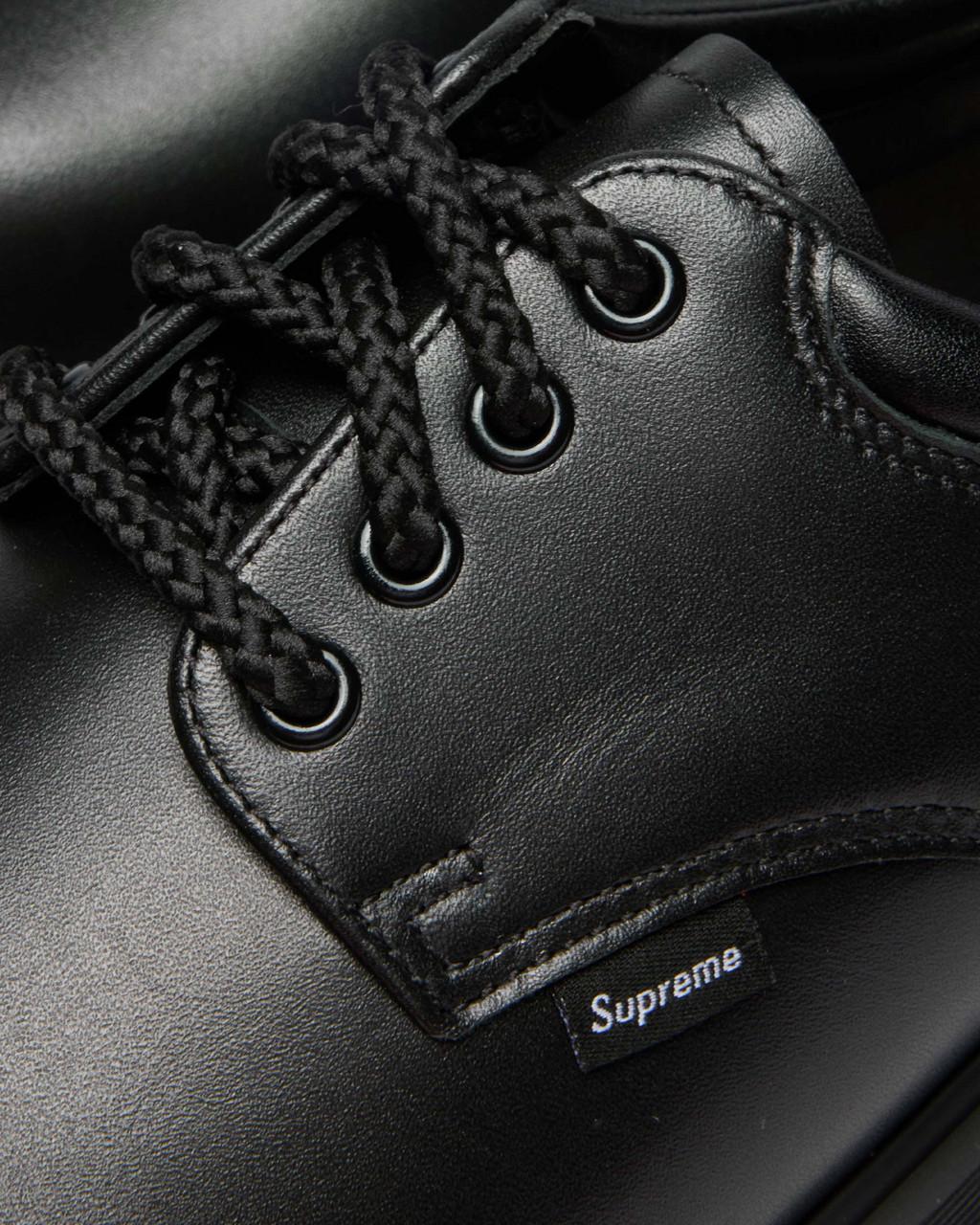 Dr. Martens x Supreme Postal 4-Eye Shoe 'Black' 43010001