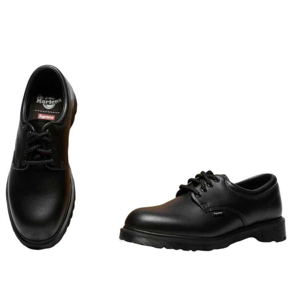 Dr. Martens x Supreme Postal 4-Eye Shoe 'Black' 43010001