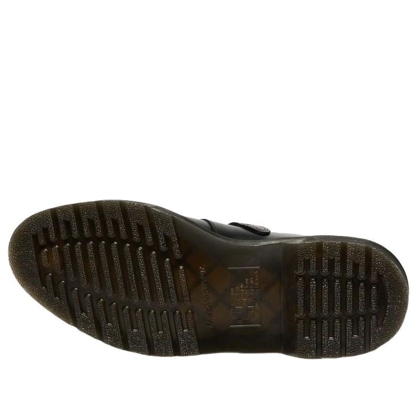 (WMNS) Dr. Martens Elphie Buckle Atlas Mary Jane Leather Shoes 'Black Atlas' 43102001