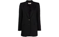 SAINT LAURENT Business Suit Coat Women's Black