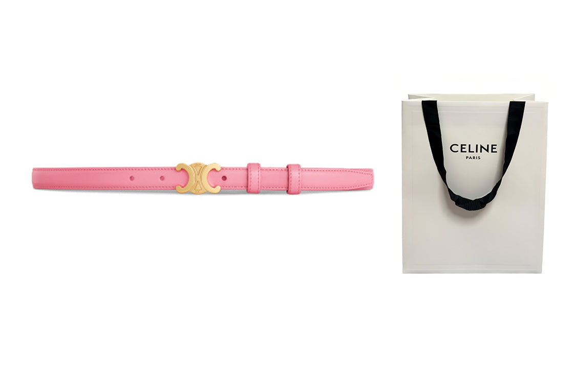 CELINE Leather Belts Women's