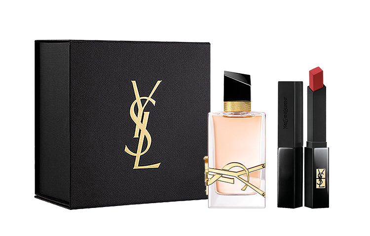 SAINT LAURENT Small Gold Bar Small Black Stripes Reverse Paris Freedom Supreme Perfume Sets Perfume EDP 2-Piece Set