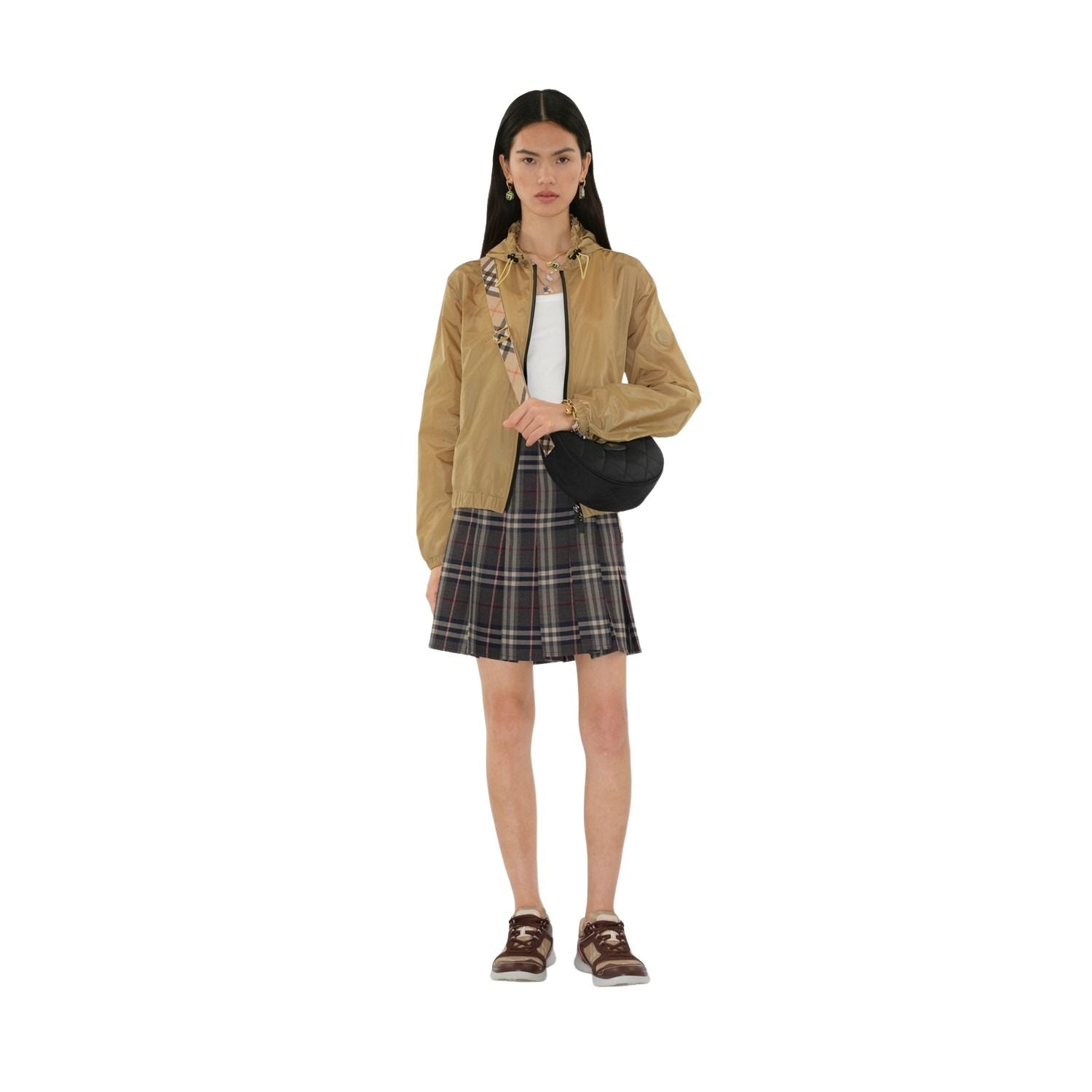 (WMNS) Burberry Horseshoe Crossbody Bag 'Black' 81119281