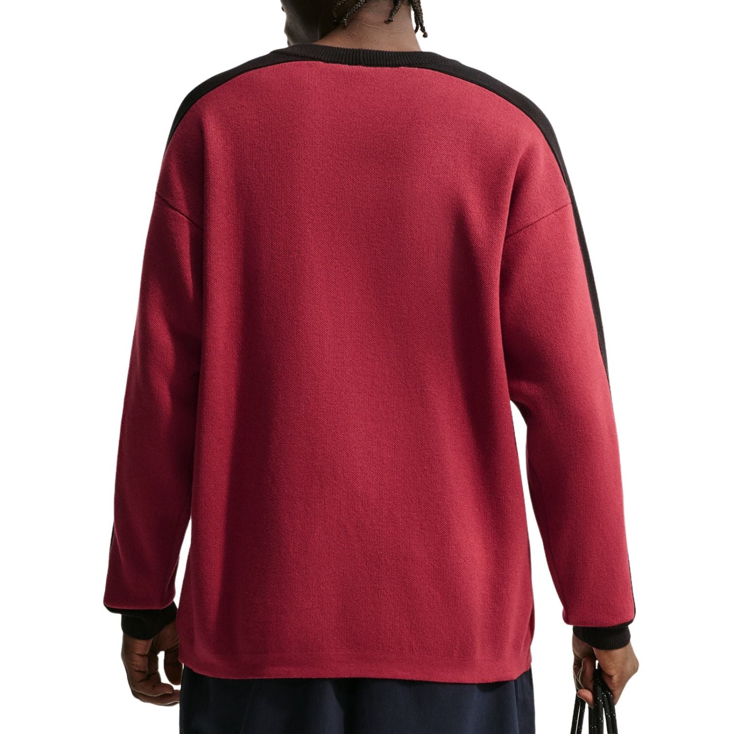 Nike Sportswear Club Jersey Sweater 'Team Crimson Black' II1196-613