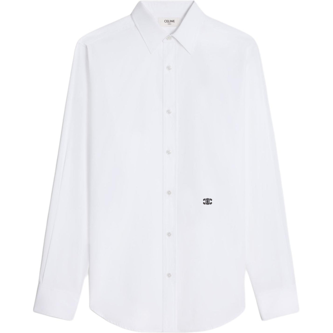CELINE Loose Cotton Popllin Shirt